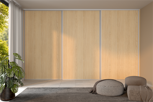 Celebert Modul One skydelåger på mål til garderobe med 3 låger - Total Bredde 121,8 til 358,99 cm